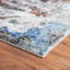 Tapis bleu / noir / brun Krillin-2090012486