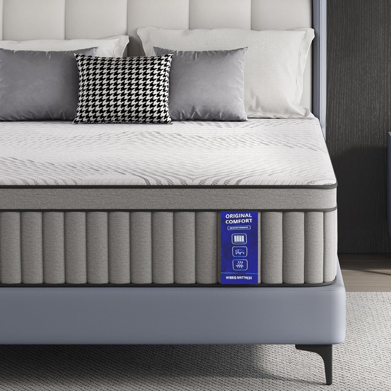 Wayfair Sleep 14" Medium Hybrid Mattress, Queen