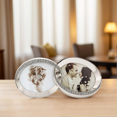 Silver Metal Picture Frame