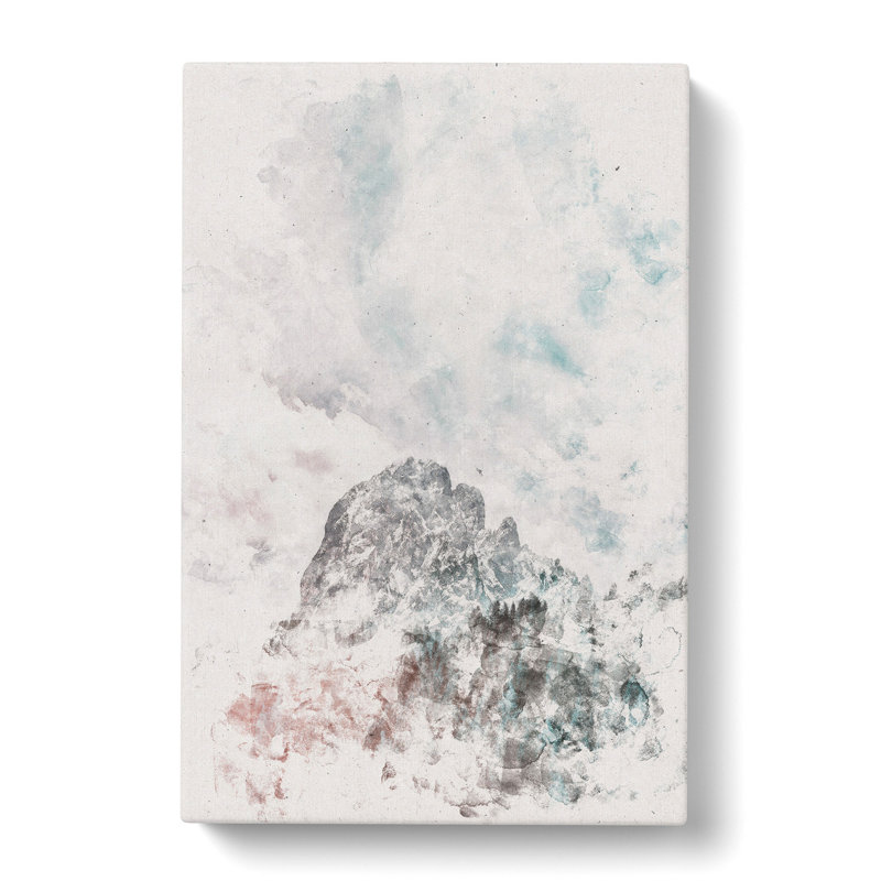Mountain View - Wrapped Canvas Painting, 50cm H x 35cm W x 3cm D