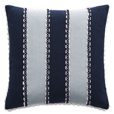 Beatrice Striped Linen Throw Pillow