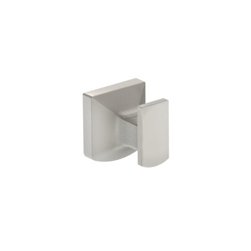 Verity Wall Mounted Robe Hook, Satin Nickel
