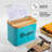 Recipe Box - White - 4"X6" Recipe Cards And Box Set - Durable Recipe Card Box With Thicker Metal - Includes 25 Cards And 10 Dividers