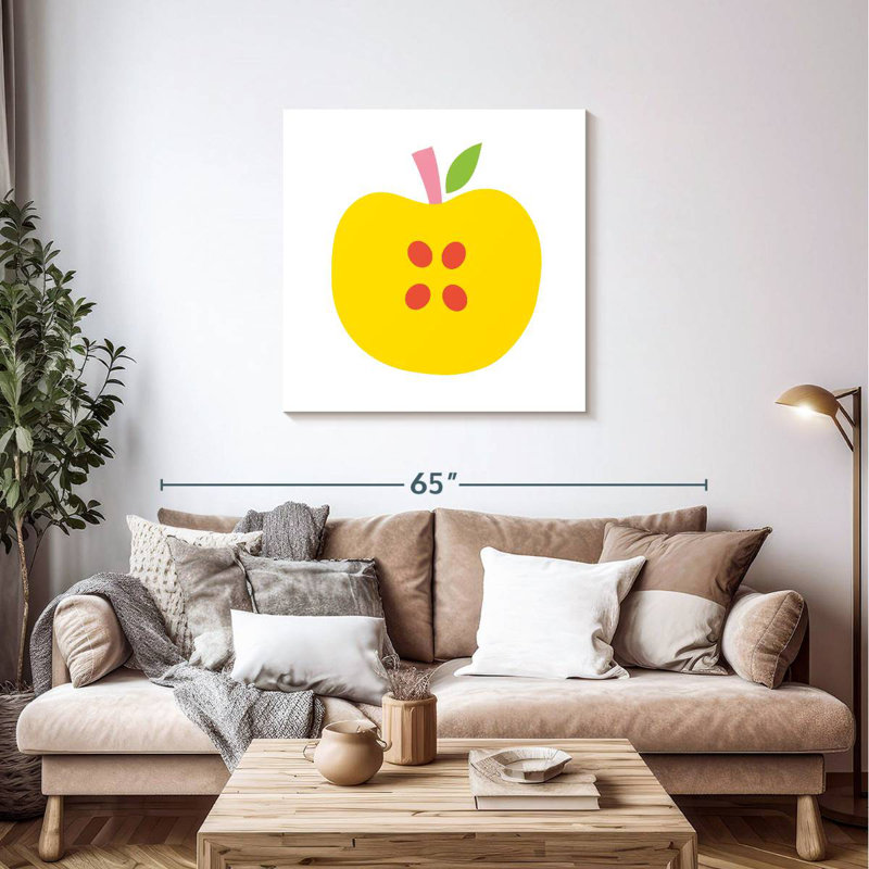 Pomme jaune Yarlin, H 36 po x l 36 po