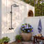Douche d'extérieur à hauteur réglable 10 po Contemporary-129303427