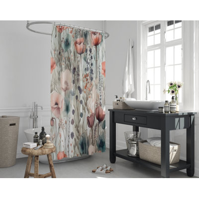 Grendon Floral Shower Curtain