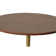 Ludwing Round Solid Wood Top Metal Base Dining Table