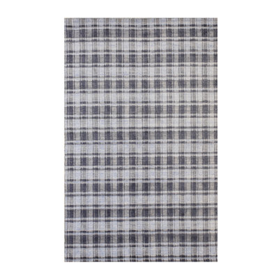 Southwell Blue Handmade Bamboo Silk Area Rug