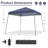 10 Ft. W X 10 Ft. D Steel Pop-Up Canopy With Weights-114543886