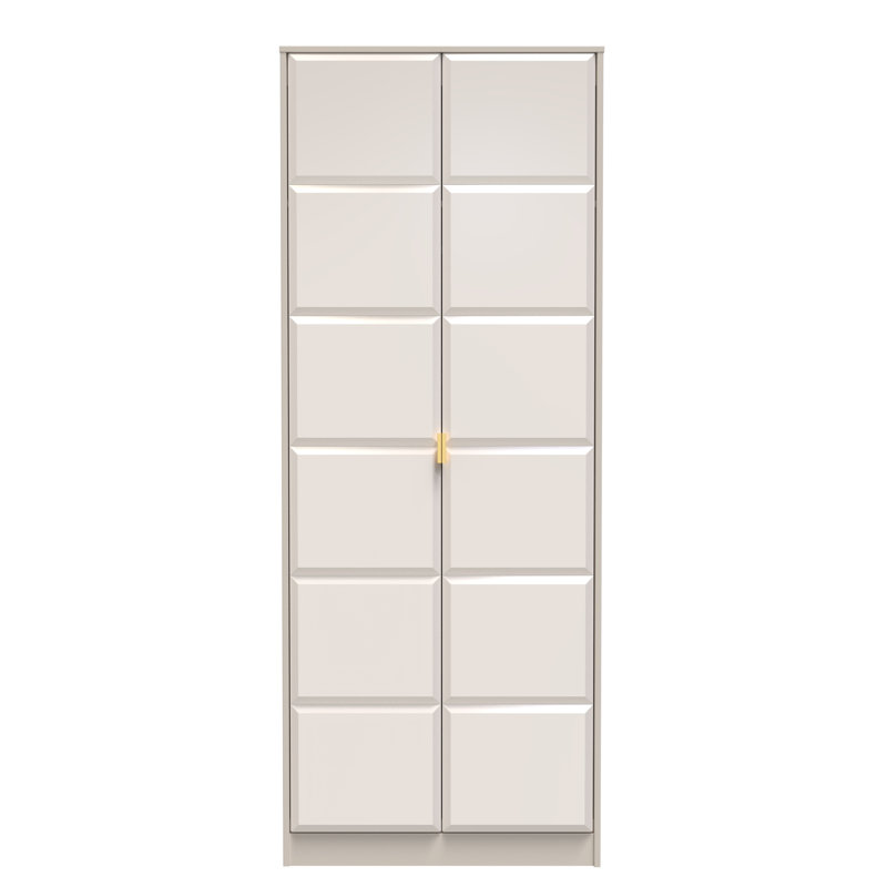Allem 2 Door Wardrobe, Gloss/Kashmir