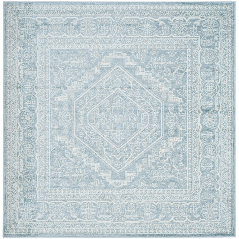 Tapis performance oriental Olius, Carré 6 pi