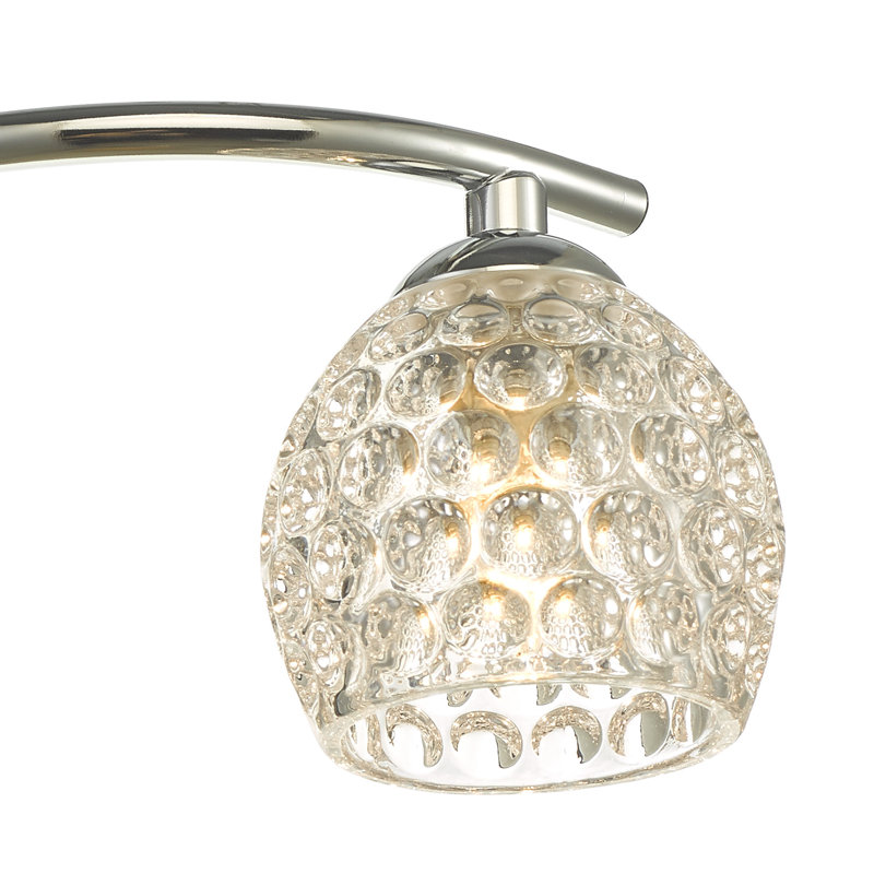 Ordonez Semi Flush Mount, Polished Chrome