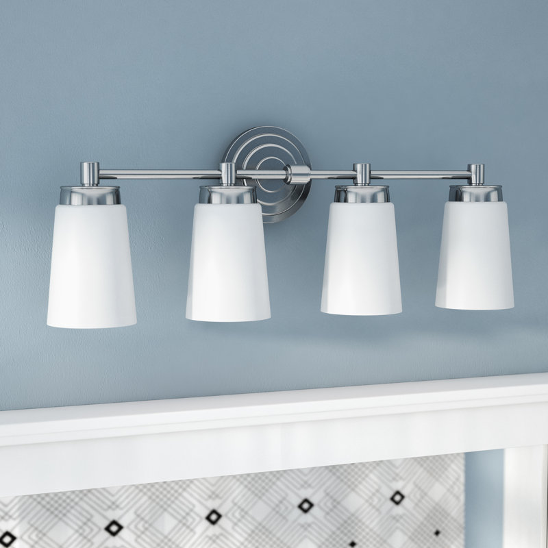 Figueroa 4 - Light Dimmable Vanity Light, Polished Chrome