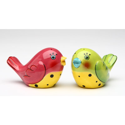 Ensemble de sel et poivre 2 pièces Cosmos Cadeaux Love Birds