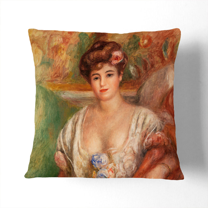 Portrait of Misia Sert Scatter Cushion, 40cm H x 40cm W x 15cm D