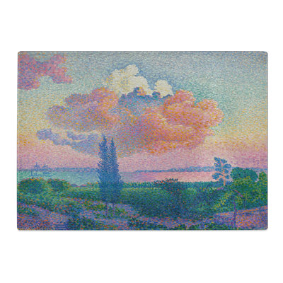 The Rose Cloud by Henri-Edmond Cross Chopping Board