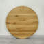 Shanay Oak Round Solid Wood Dining Table-621517392-621517399