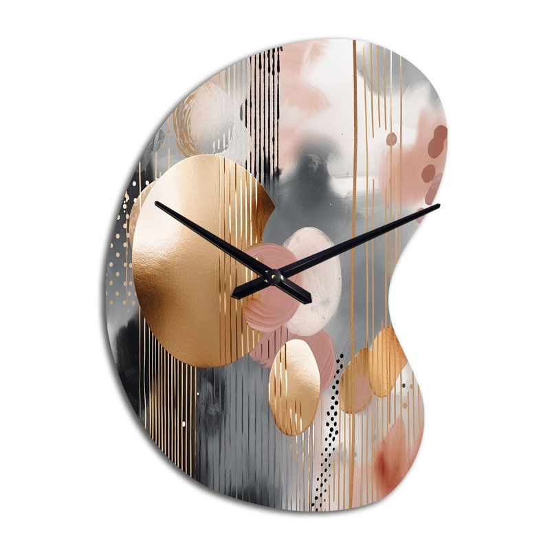 Horloge murale abstraite, Petit