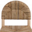 Tabouret de comptoir Sarande - Naturel et corde