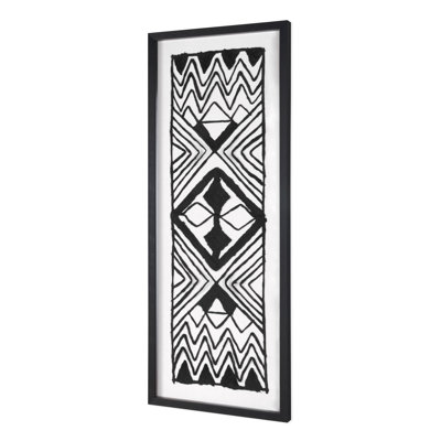 Boîte à ombre moderne tribale