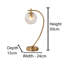 Niels Metal Arched Lamp