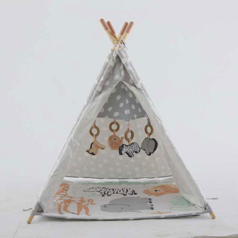 Asweets Wonder & Wise 35'' W x 35'' D Indoor Cotton Play Tent