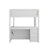 Full-Over-Full Bunk Bed With Twin Size Trundle,Drawers And Desk-1293569914
