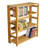 Flip Flop High Folding, No Tools Assembly, Solid, Wood Bookcase-787470440-690265968