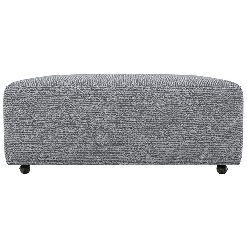Repose-pieds cocktail Mollety, Gris