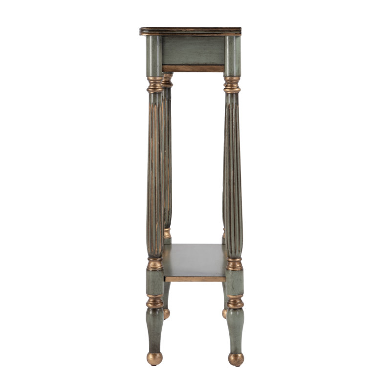 Whitney Console Table, Green