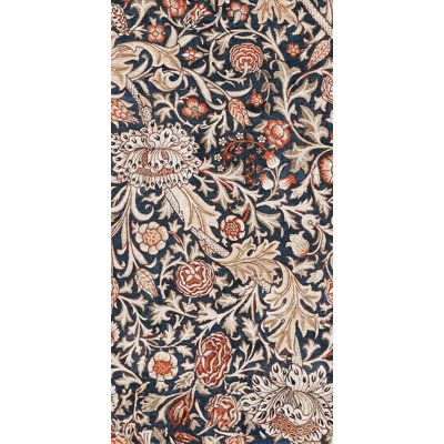 Meadow Blue Easy to Clean Vinyl Rug