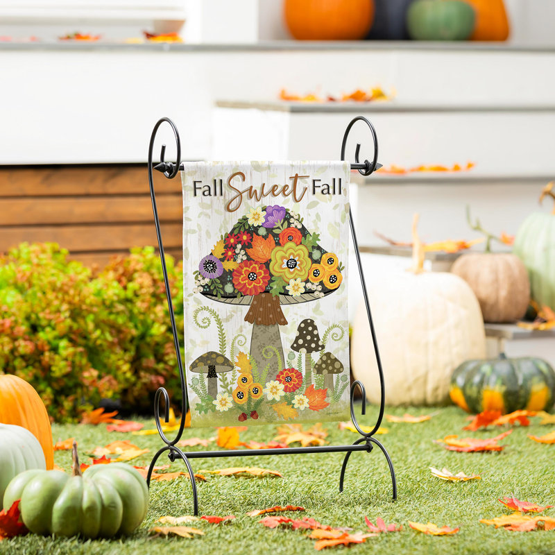 Drapeau de jardin Fall Sweet Fall Burlap