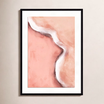 Galya "Peachy Wave" Print by Treechild