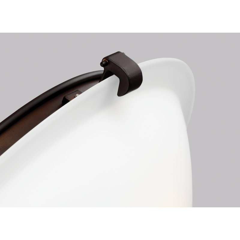 Ensemble d’éclairage pour bol à ventilateur de plafond 3 lumières, Bronze romain