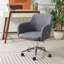 Chaise de bureau en lin