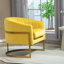 Fauteuil d'appoint ergonomique en velours pour la maison et les espaces commerciaux-132397939