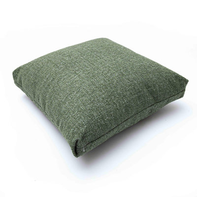 Malolo Green Basketweave Vegan-Down Pillow