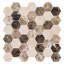 Channing 2 in. Hexagon Honeycomb Mosaic Tile-50210692