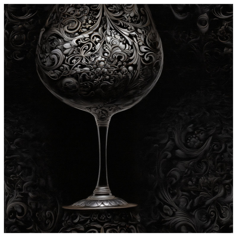 Housse de couette en verre complexe Intricate, Très grand lit