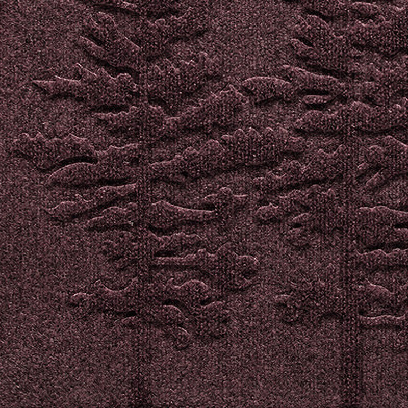 WaterHog Fir Forest 23 in. x 35 in. Indoor Outdoor Doormat, Bordeaux