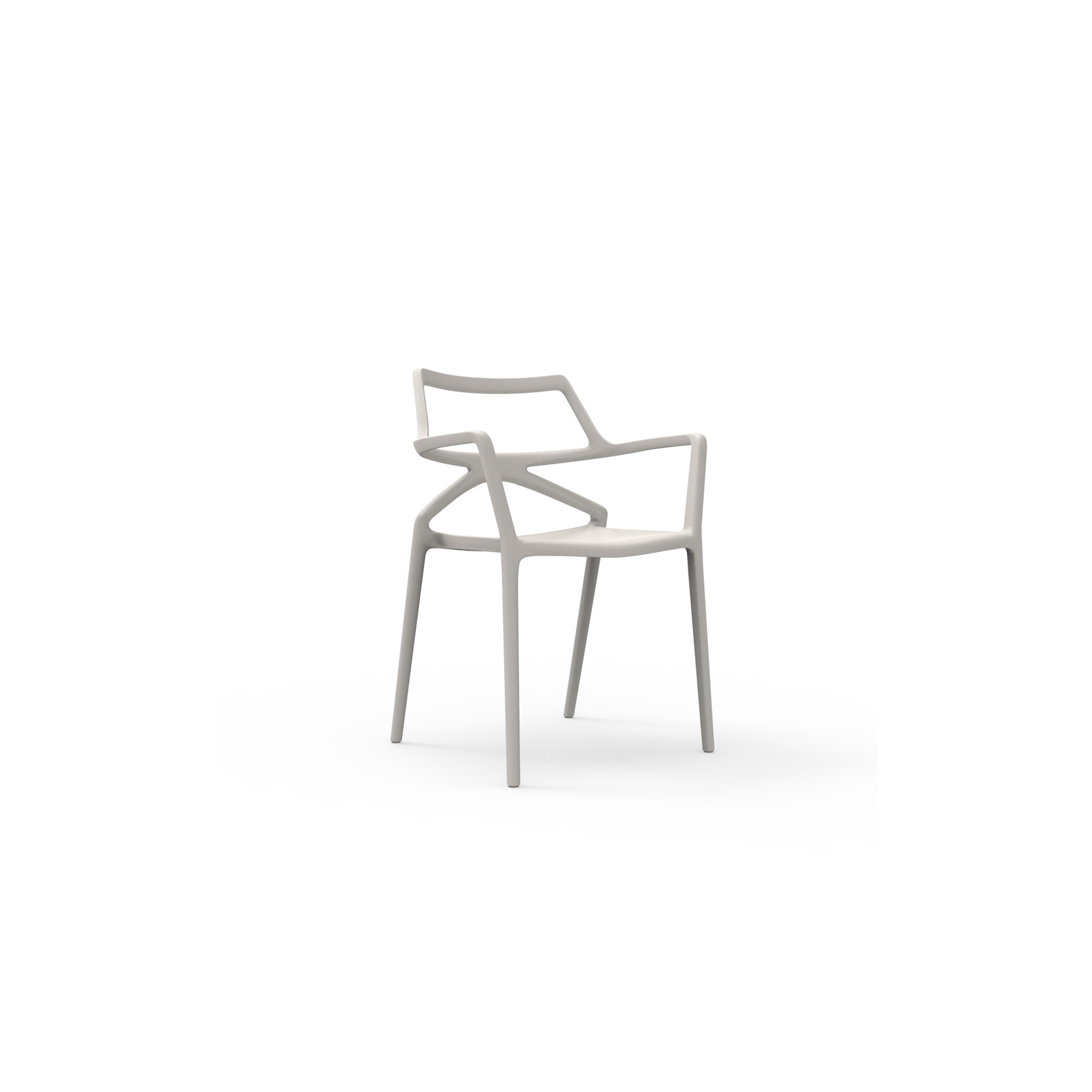 DELTA Chair (Indoor/Outdoor), Ecru