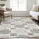 Premium Machine Washable Prisco Ivory Rug