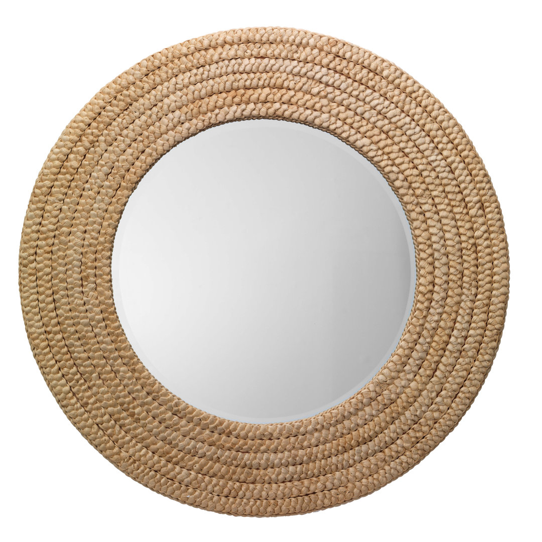 Doug Wood Flat Wall Mirror Bayou Breeze