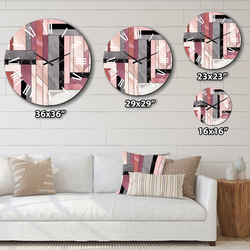 Horloge murale Marble, Moyenne