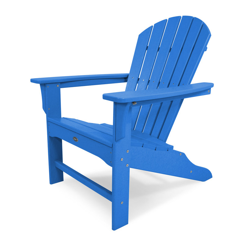 Chaise Adirondack POLYWOOD Yacht Club Shellback, Bleu pacifique