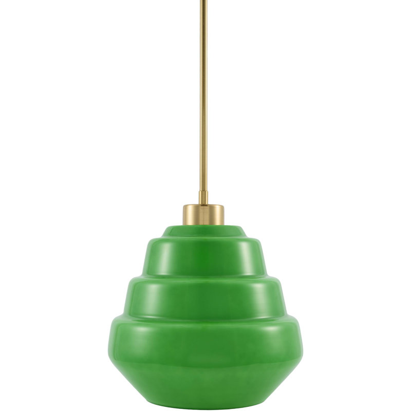 Luminaire suspendu Feller, Vert