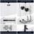 BV039 24" Single Bathroom Vanity with Sink Top, Solid Wood Bun Feet-385599421