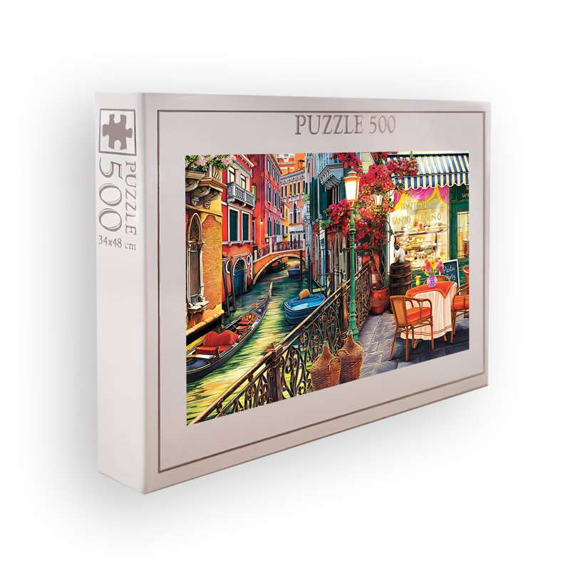 500-Piece Puzzle, 100% Cardboard, 18.9 x 13.4 inches | Box Size: 13.2 x 9.1 x 2.0 inches | Perfect for Family Fun & Relaxation, High-Quality, Durable Pieces for Easy Assembly, Ideal Gift for Puzzle Lovers