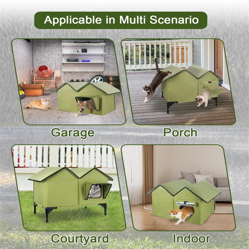 Collapsible Dog House with 1 Door