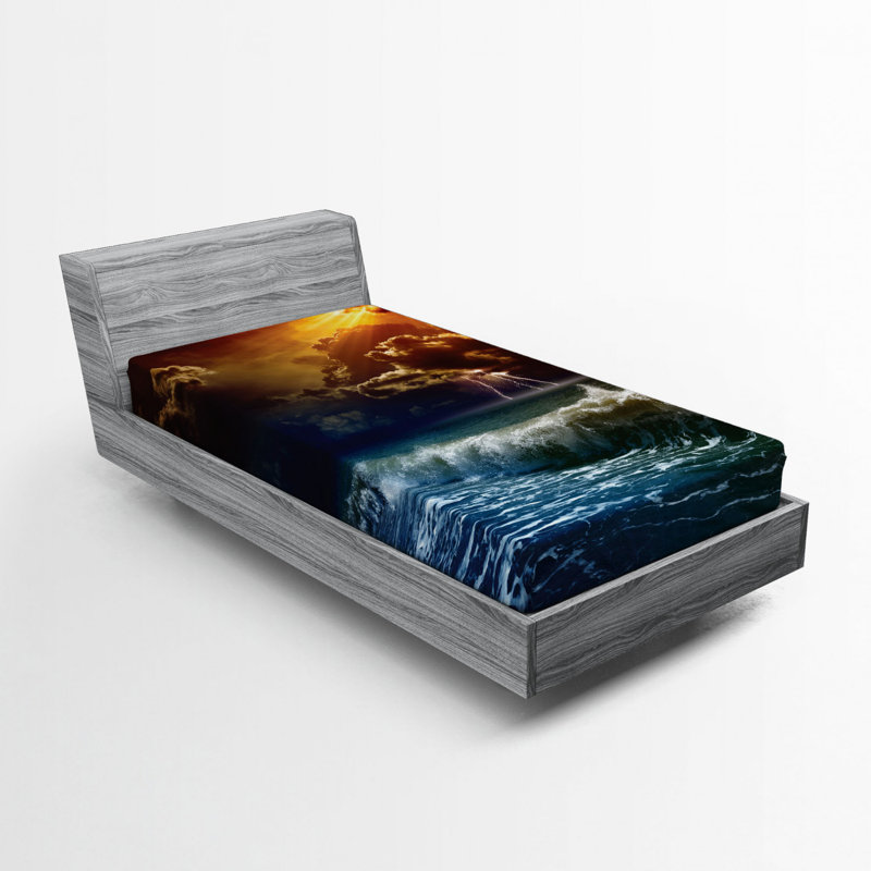 Microfiber Fitted Sheet, Twin Fitted Sheet